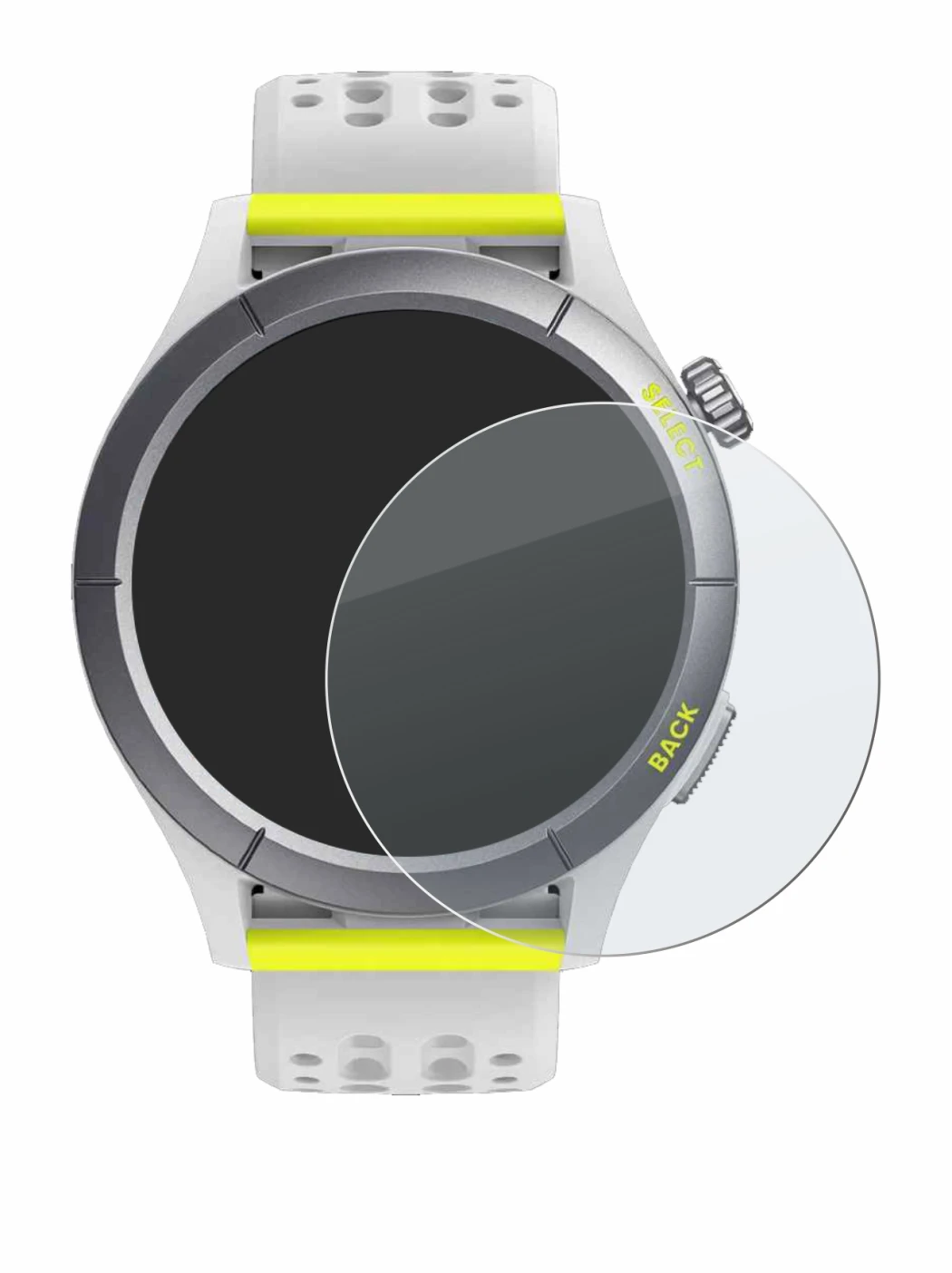 Image of the device Huami Amazfit Cheetah with a wide variety of screen protectors.
