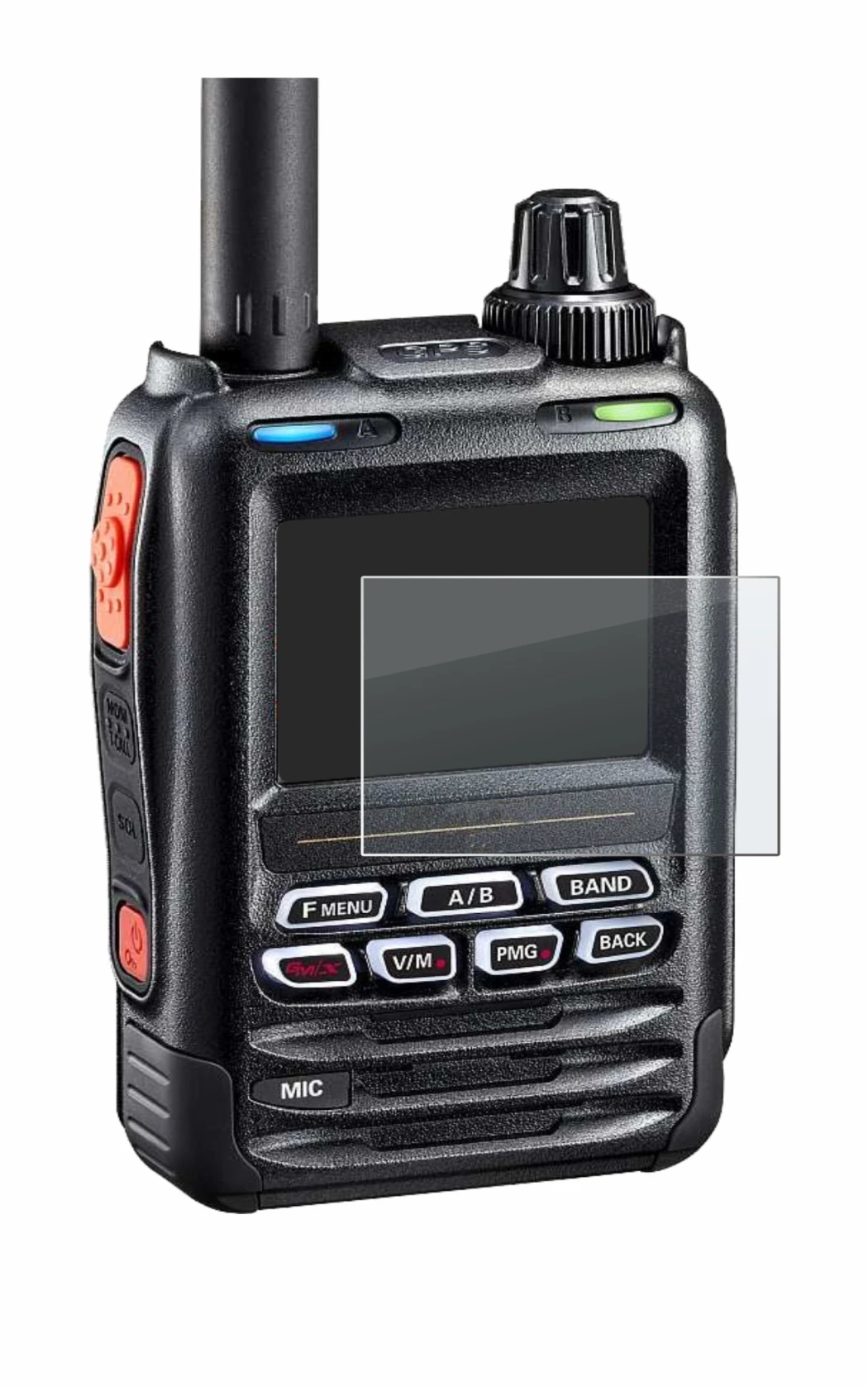 Image of the device Yaesu FT-5DE/DR with a wide variety of screen protectors.
