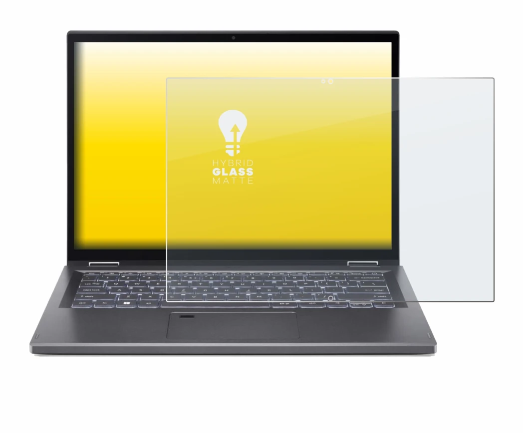 Image of the device Acer Aspire 5 Spin 14 with a wide variety of screen protectors.