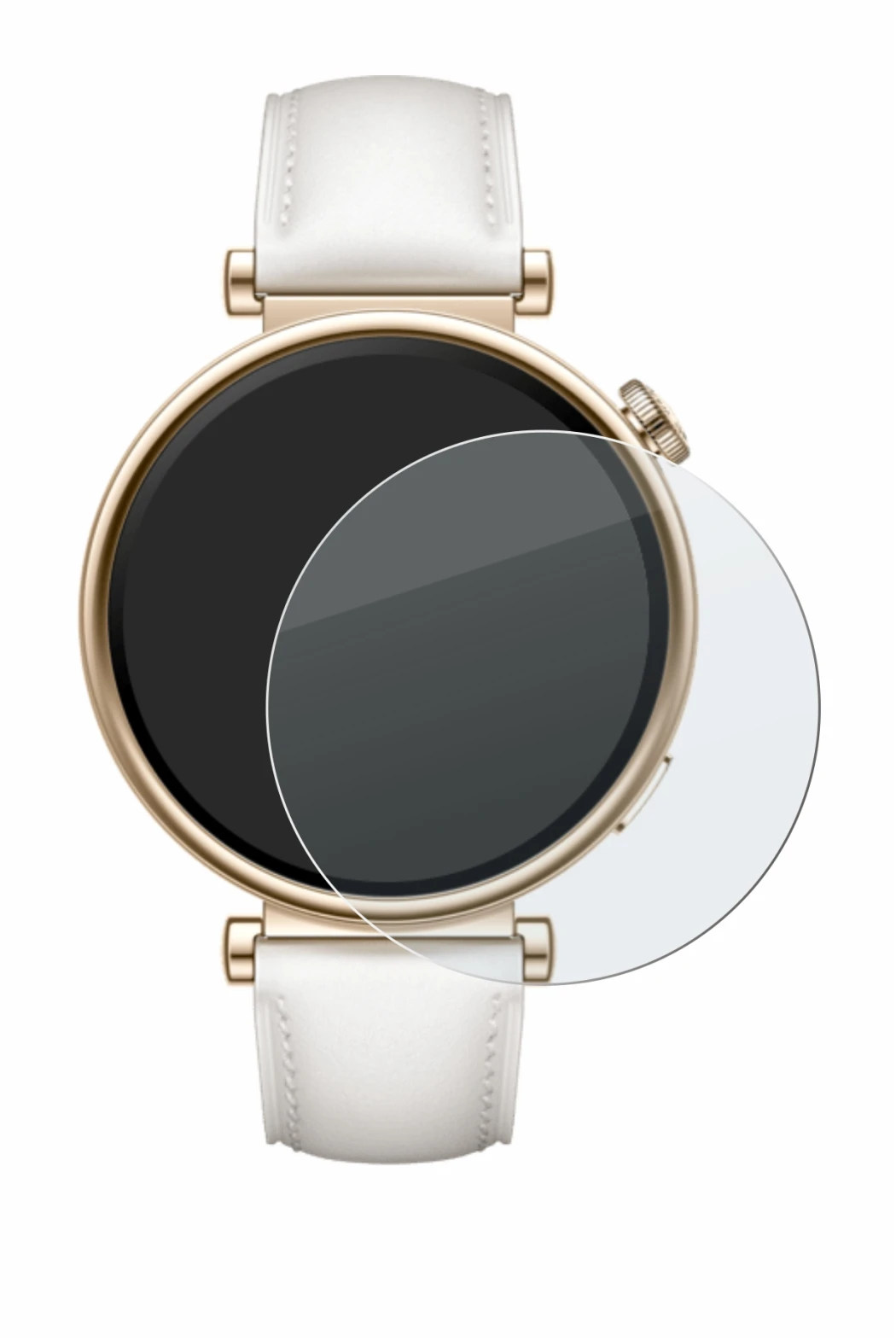 Image of the device Huawei Watch GT 4 (41mm) with a wide variety of screen protectors.