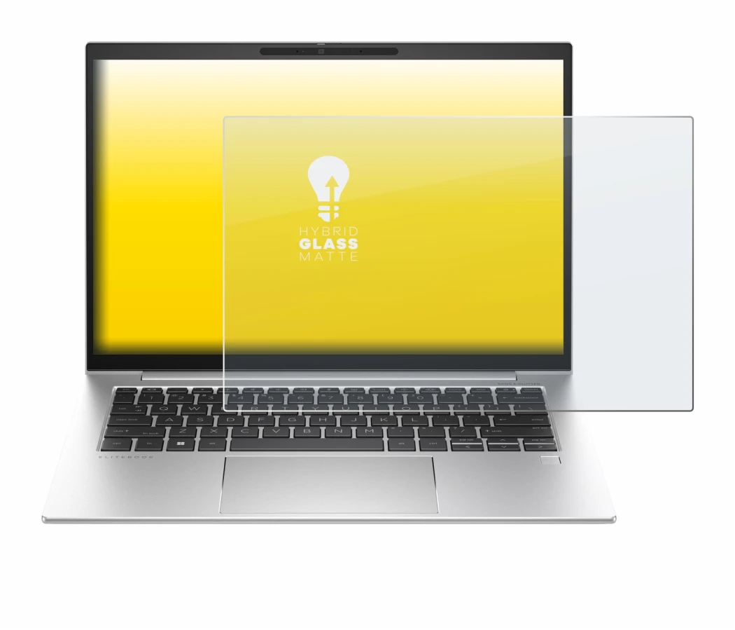 Image of the device HP EliteBook 840 G10 with a wide variety of screen protectors.