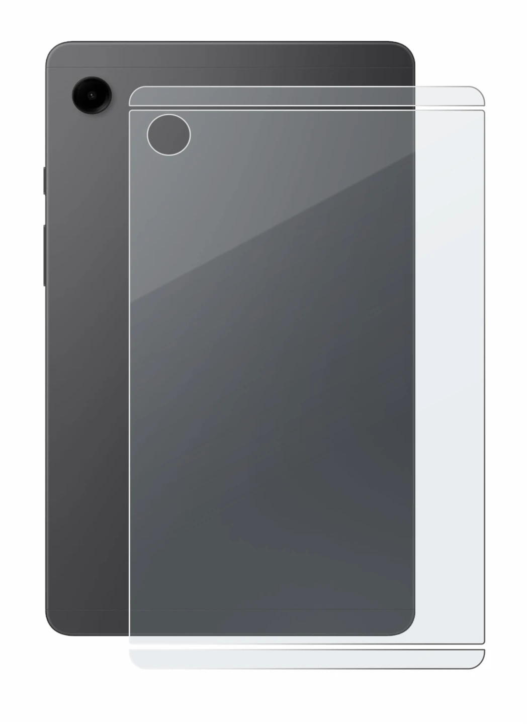 Image of the device Samsung Galaxy Tab A9 WiFi (Back) with a wide variety of screen protectors.
