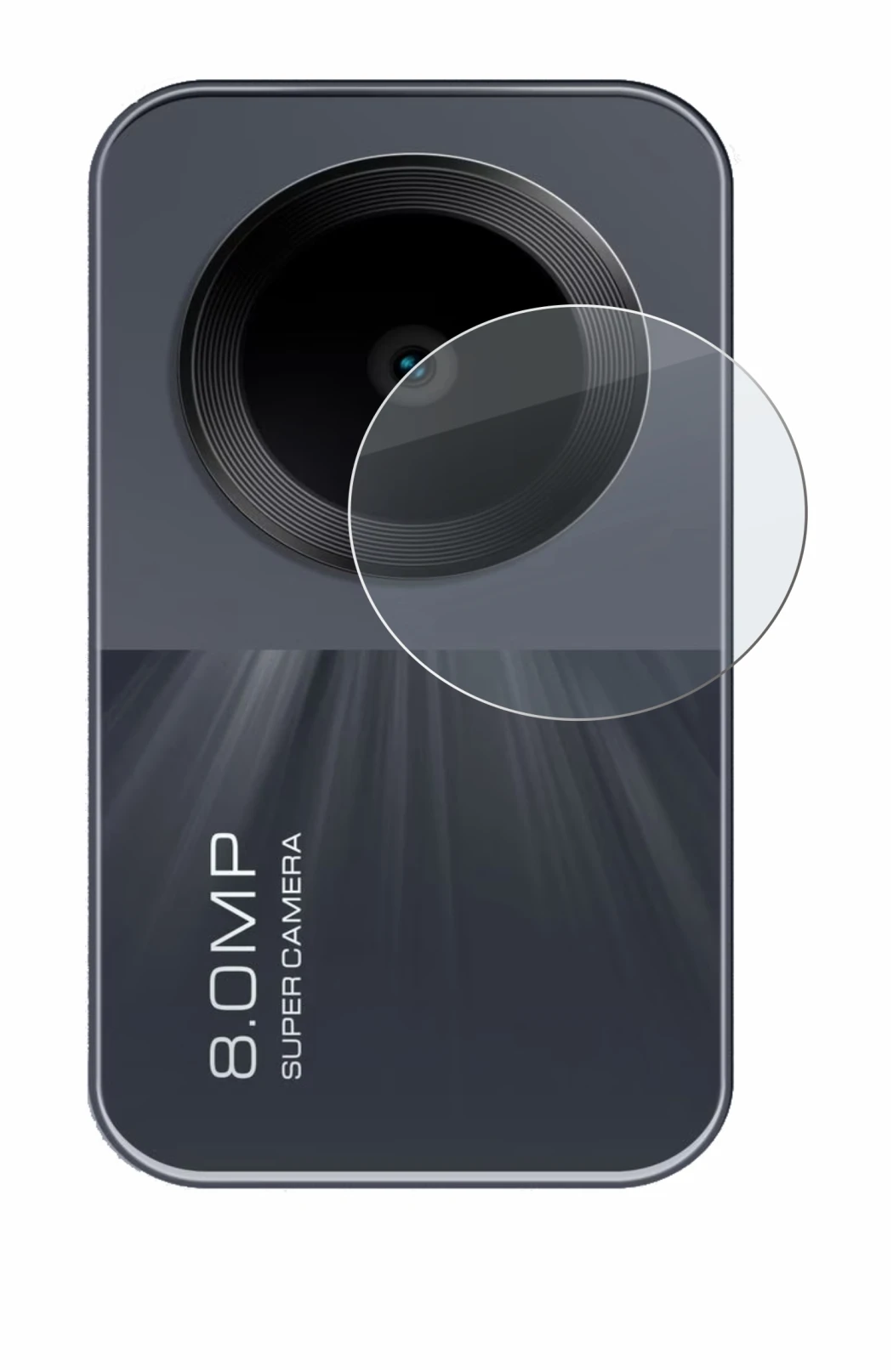 Image of the device Xiaomi Redmi Pad SE (ONLY Camera) with a wide variety of screen protectors.