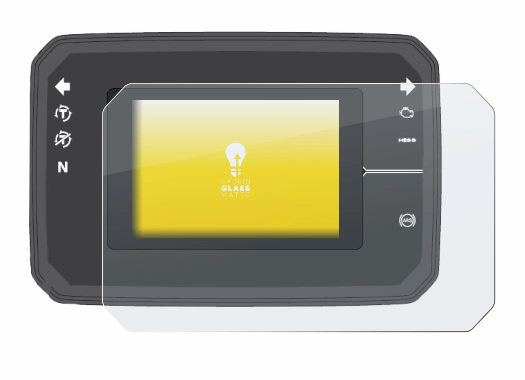 Image of the device Honda CB650R TFT Display with a wide variety of screen protectors.