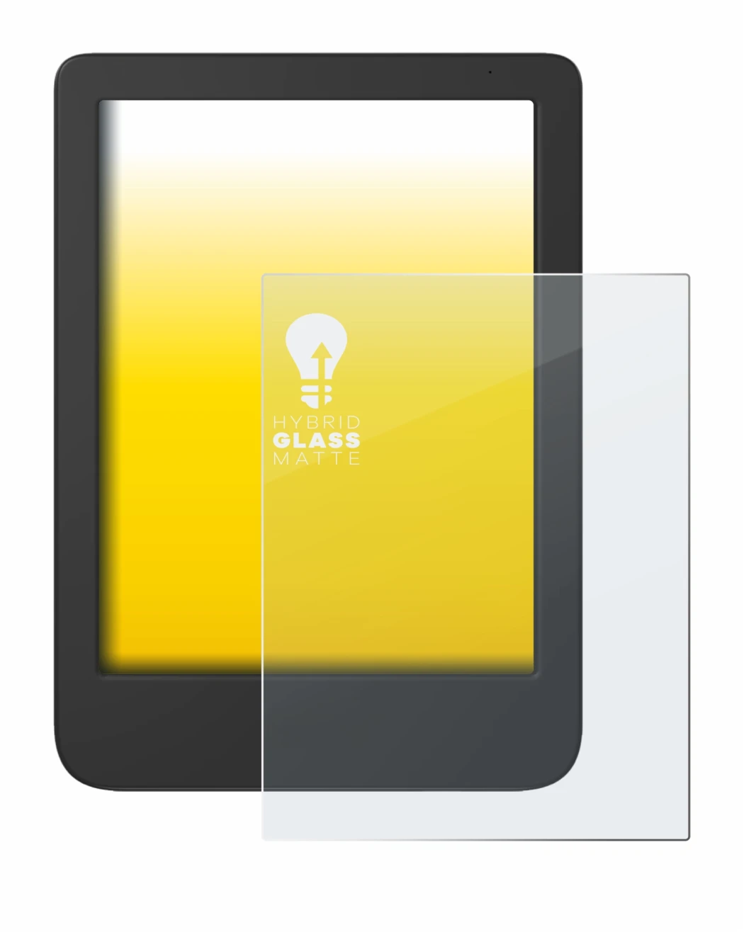 Image of the device Tolino Shine 5 2024 with a wide variety of screen protectors.