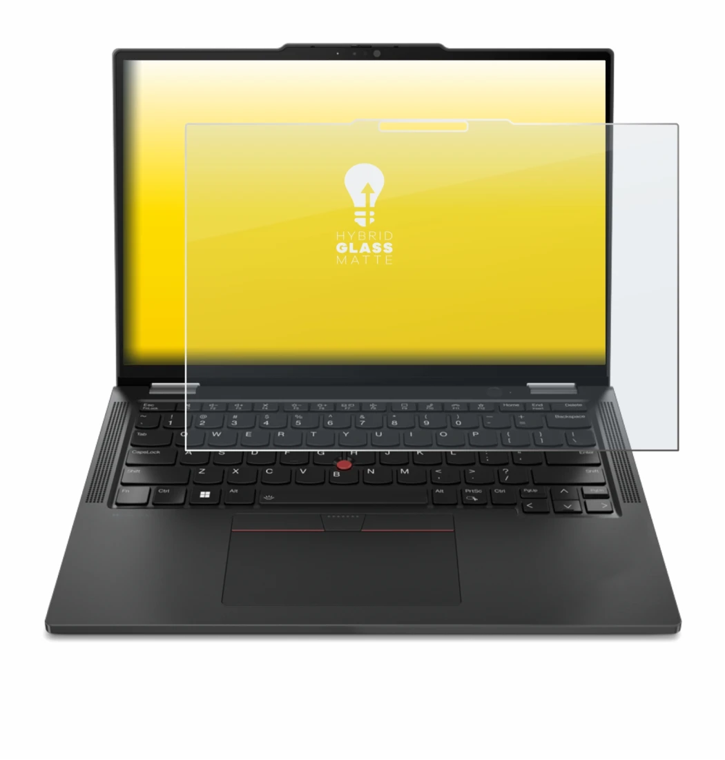 Image of the device Lenovo ThinkPad X13 2-in-1 Gen 5 with a wide variety of screen protectors.