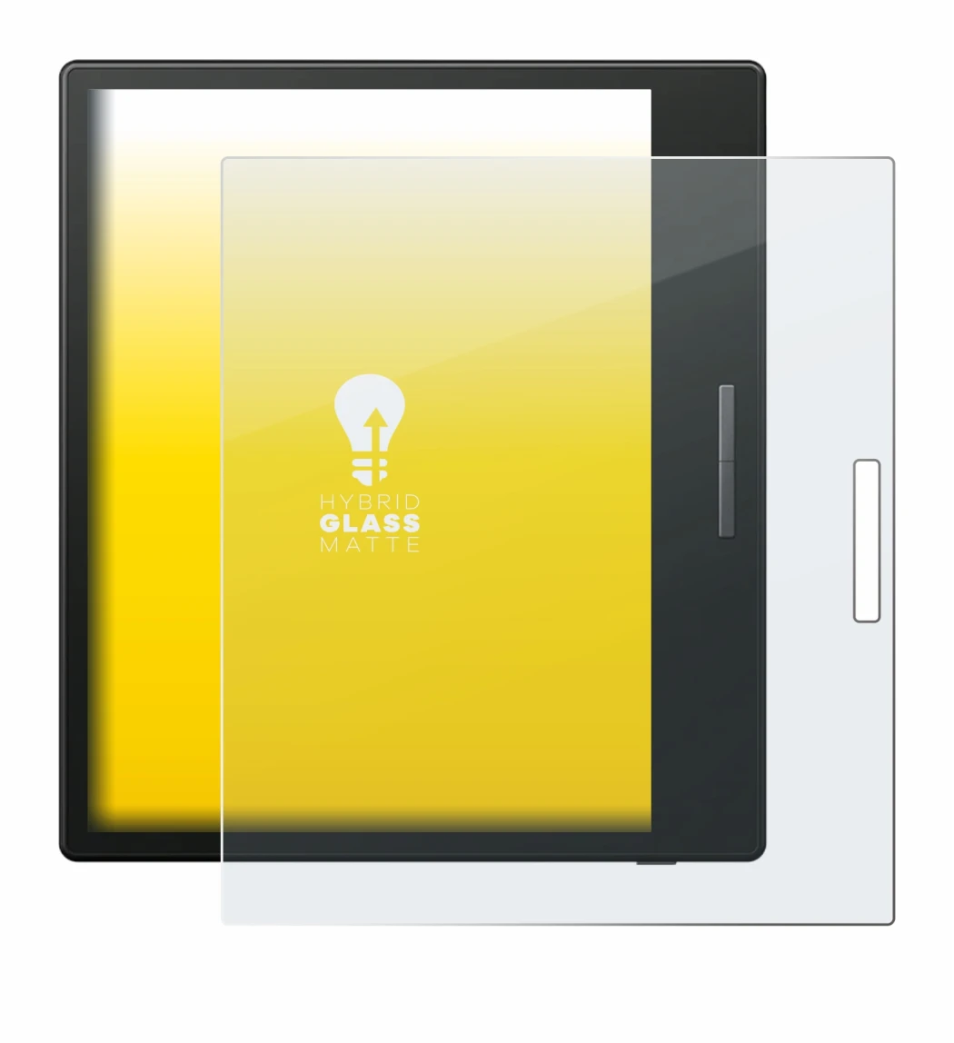 Image of the device Boox Go Color 7 with a wide variety of screen protectors.