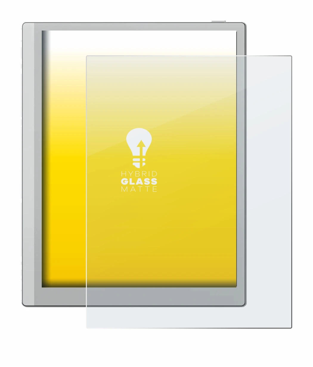 Image of the device Boox Go 10.3 with a wide variety of screen protectors.