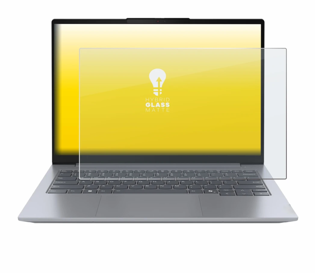Image of the device Lenovo ThinkBook 14 Gen 7 with a wide variety of screen protectors.