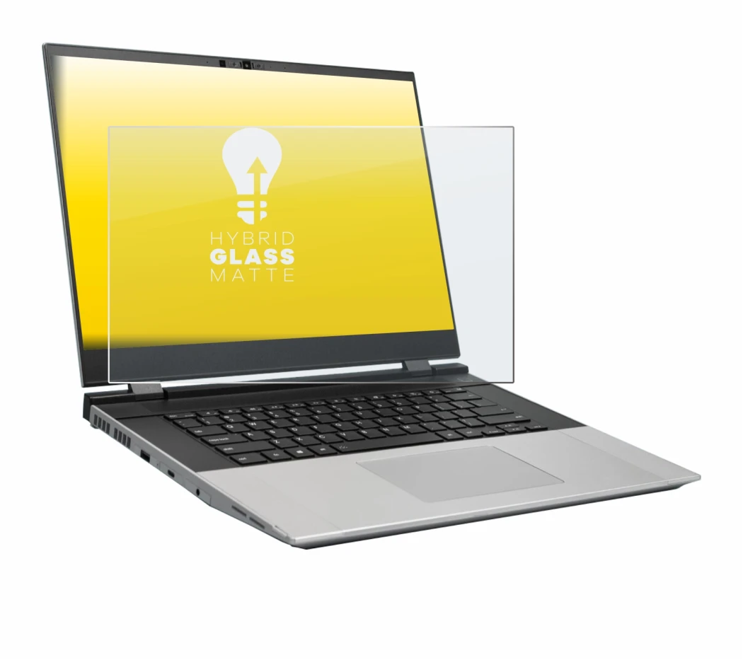 Image of the device Framework Laptop 16 with a wide variety of screen protectors.
