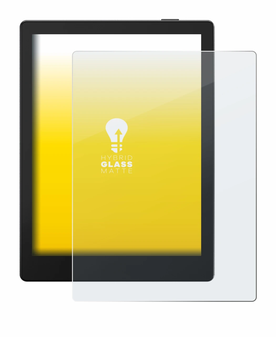 Image of the device Boox Go 6 with a wide variety of screen protectors.