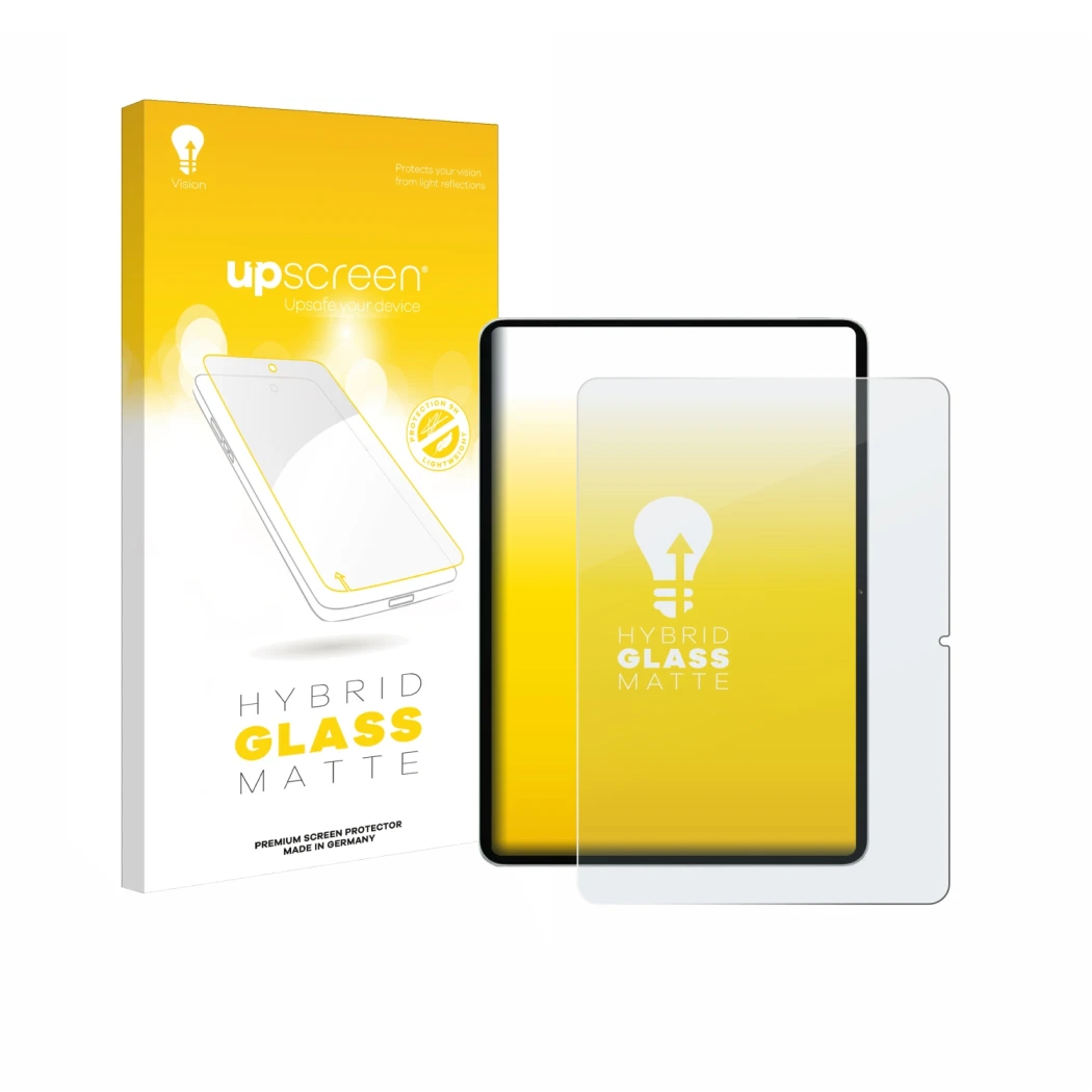 Front side of a product packaging with the brand logo upscreen. Next to it is the device Xiaomi Pad 7 shown with the correspon