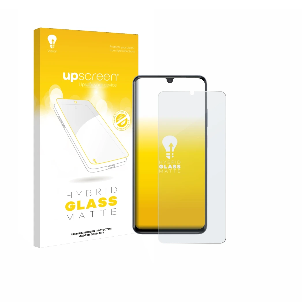 Front side of a product packaging with the brand logo upscreen. Next to it is the device ZTE Blade V70 Max shown with the corr