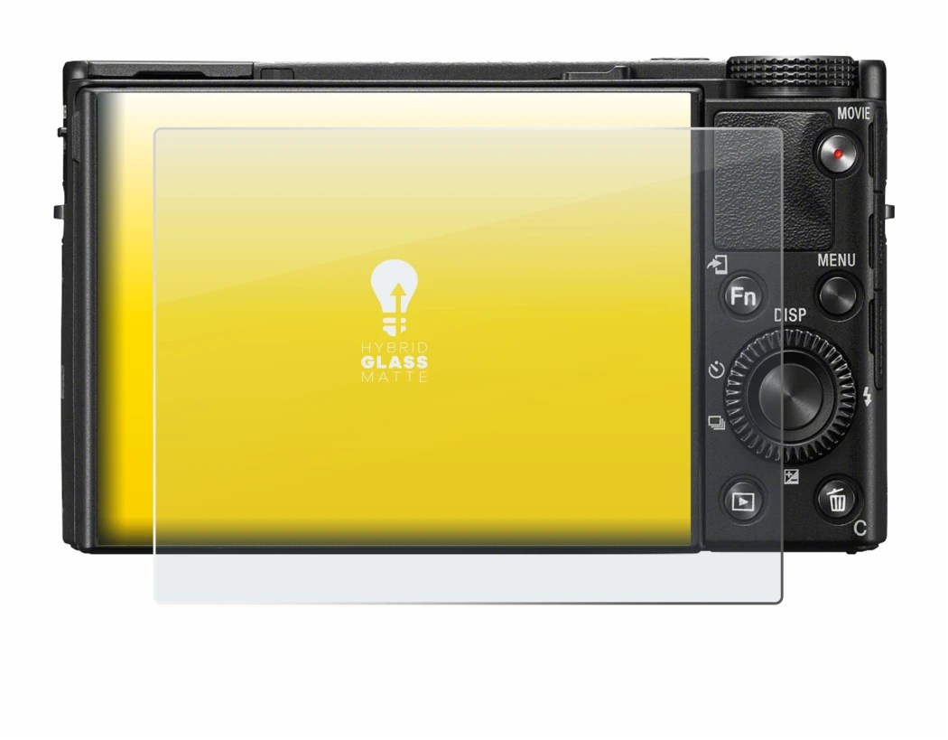 Image of the device Sony Cyber-Shot DSC-RX100 VIIA with a wide variety of screen protectors.