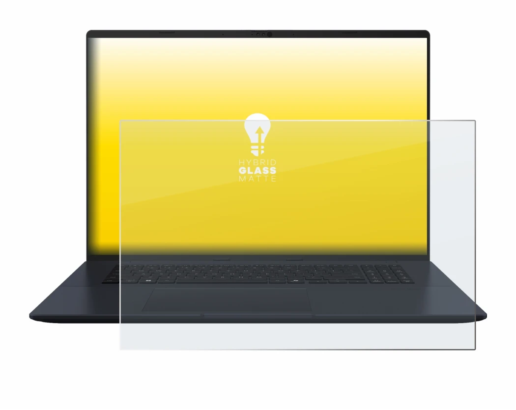 Image of the device ASUS Vivobook 18 M1807 with a wide variety of screen protectors.