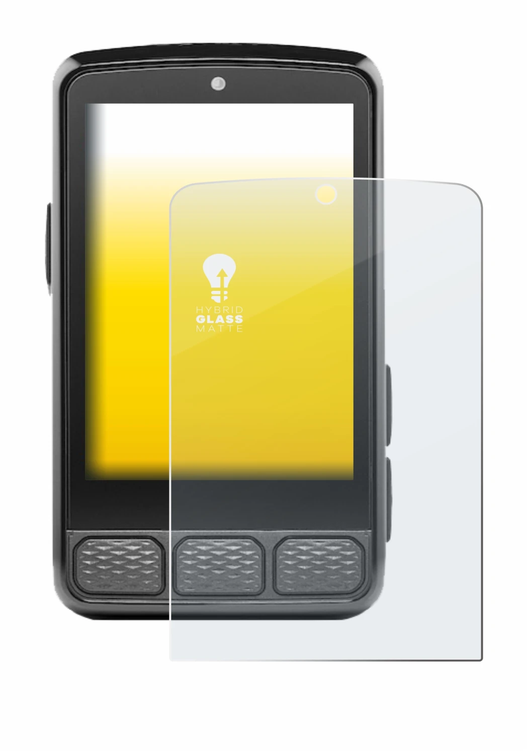 Image of the device Wahoo Elemnt Roam 3 with a wide variety of screen protectors.