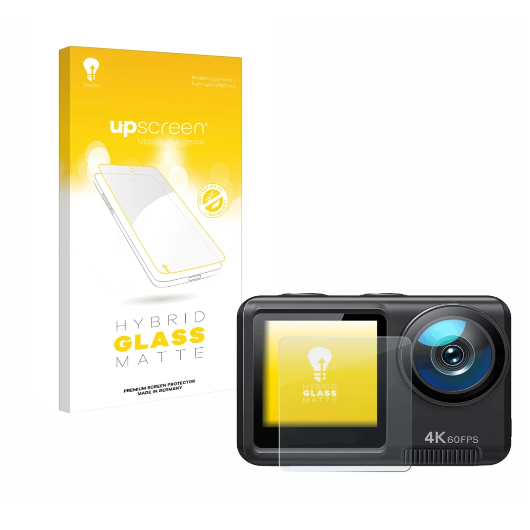 Front side of a product packaging with the brand logo upscreen. Next to it is the device Wolfang GA420 shown with the correspo