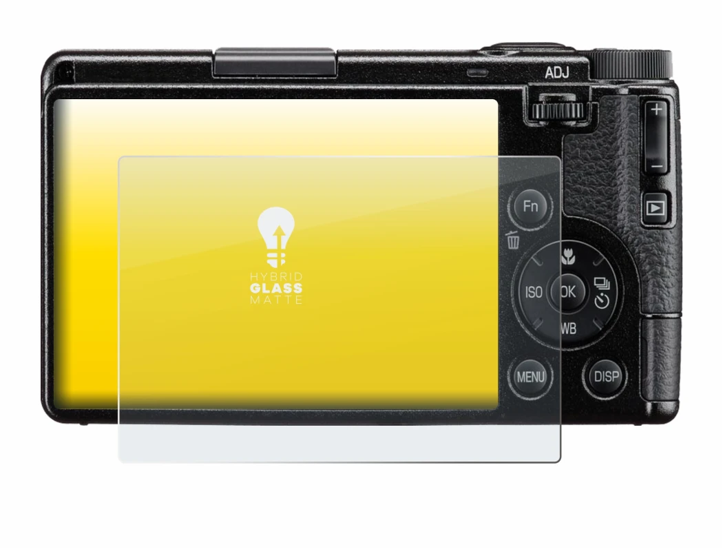 Image of the device Ricoh GR IV 2025 with a wide variety of screen protectors.