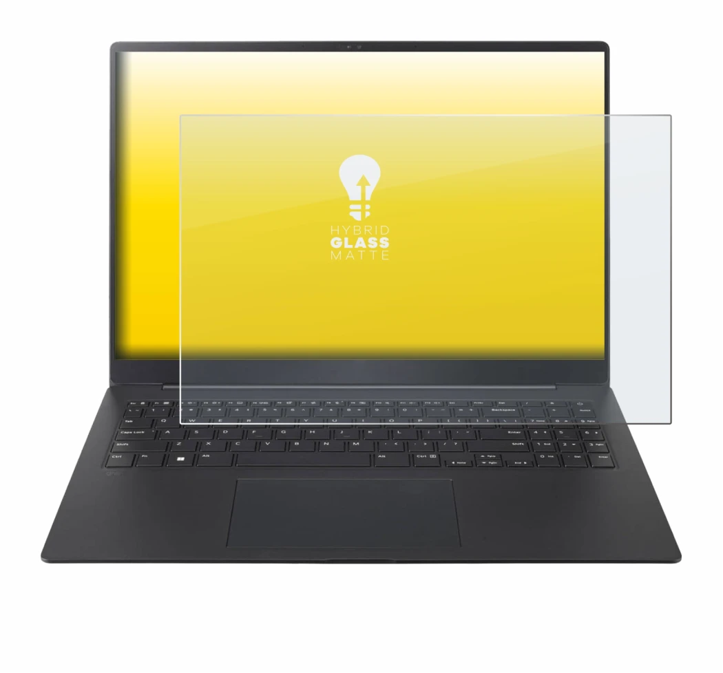 Image of the device LG gram Pro 16 2025 with a wide variety of screen protectors.