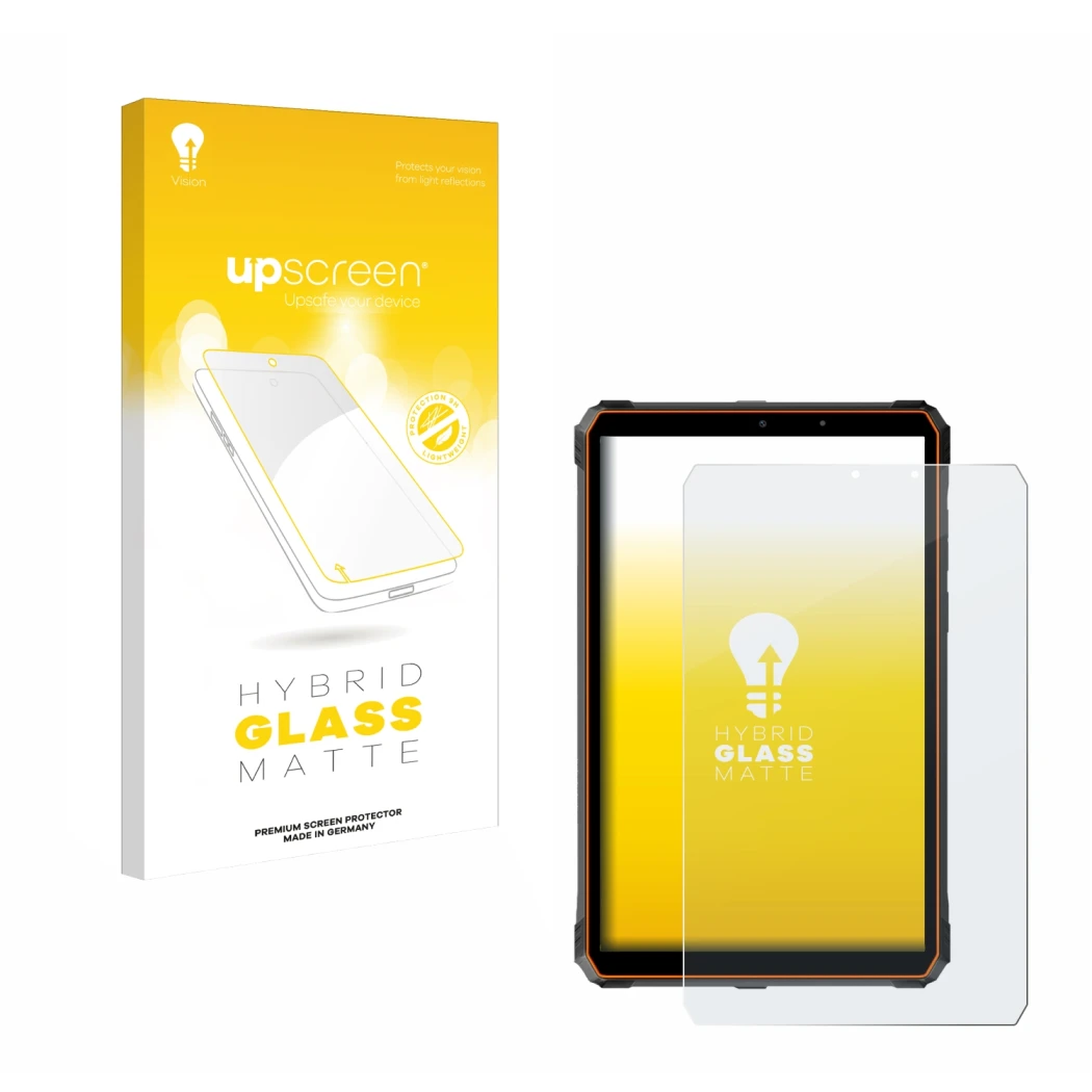 Front side of a product packaging with the brand logo upscreen. Next to it is the device Blackview Active 5 shown with the cor