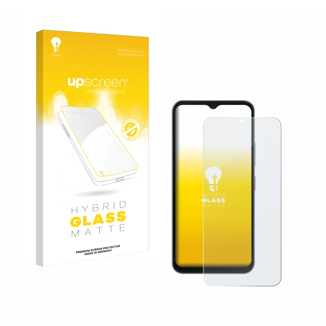 Front side of a product packaging with the brand logo upscreen. Next to it is the device Telekom T Phone 3 shown with the corr