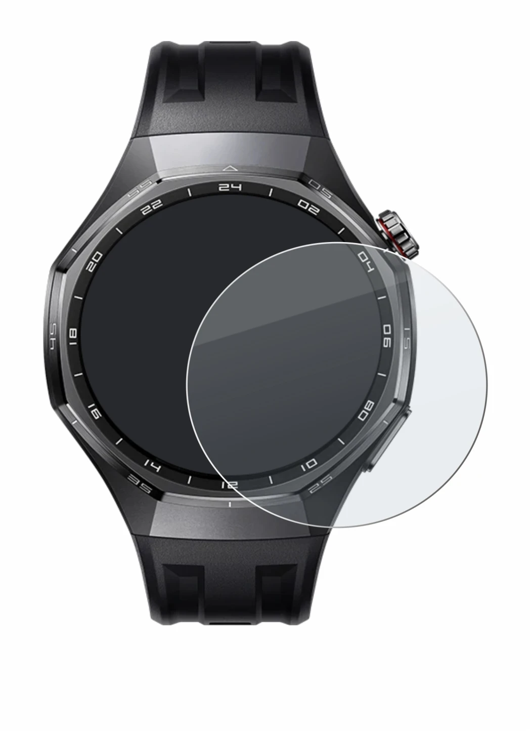 Image of the device Huawei Watch GT 6 Pro (46 mm) with a wide variety of screen protectors.