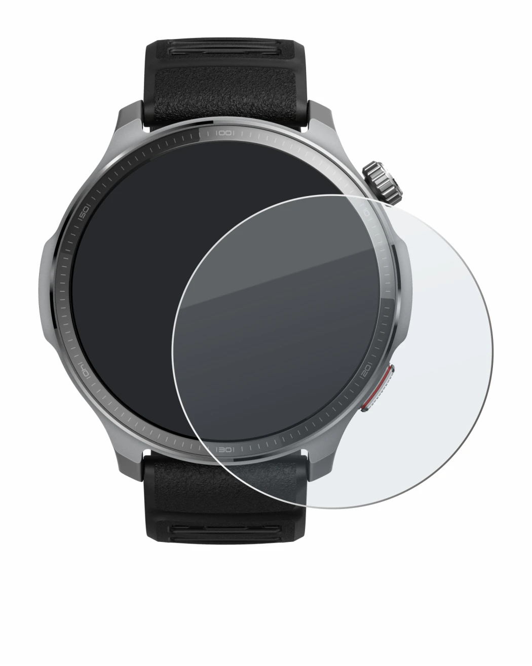 Image of the device Huami Amazfit Balance 2 XT with a wide variety of screen protectors.