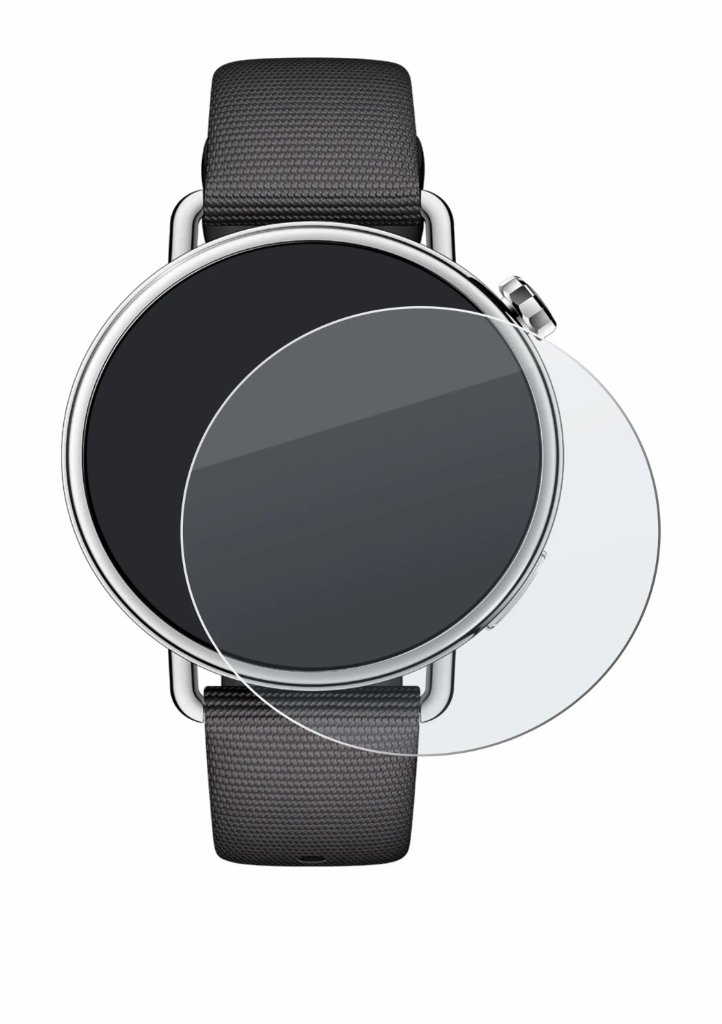 Image of the device Xiaomi Watch S4 (41 mm) with a wide variety of screen protectors.