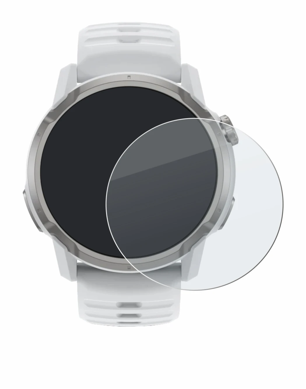 Image of the device Coros Apex 4 (46 mm) with a wide variety of screen protectors.