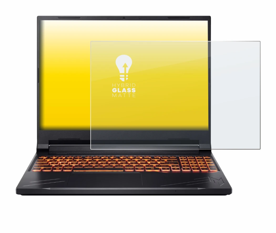 Image of the device Acer Nitro V 16 with a wide variety of screen protectors.