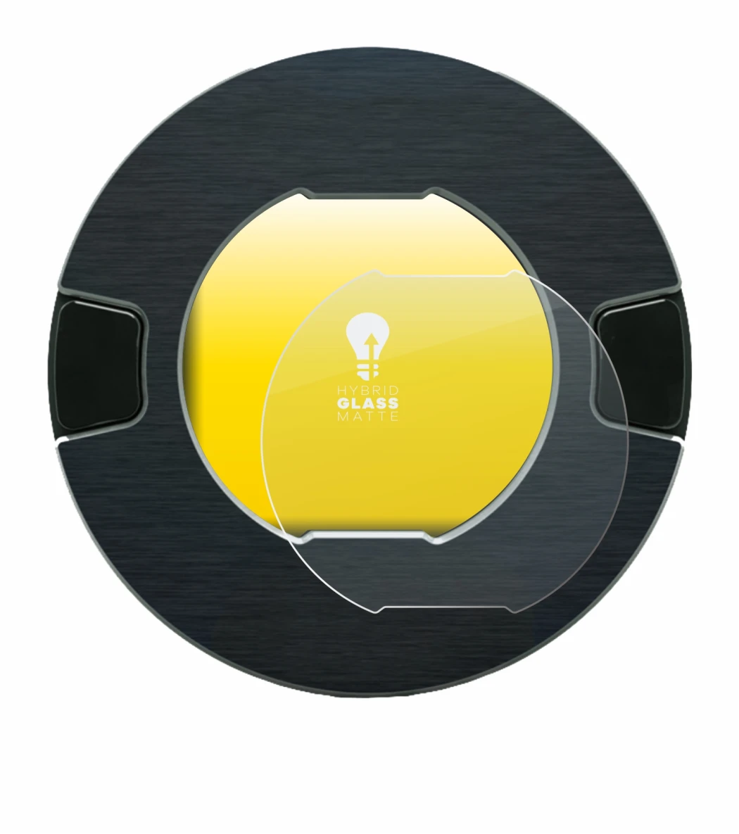 Image of the device OOONO P-DISC NO1 with a wide variety of screen protectors.