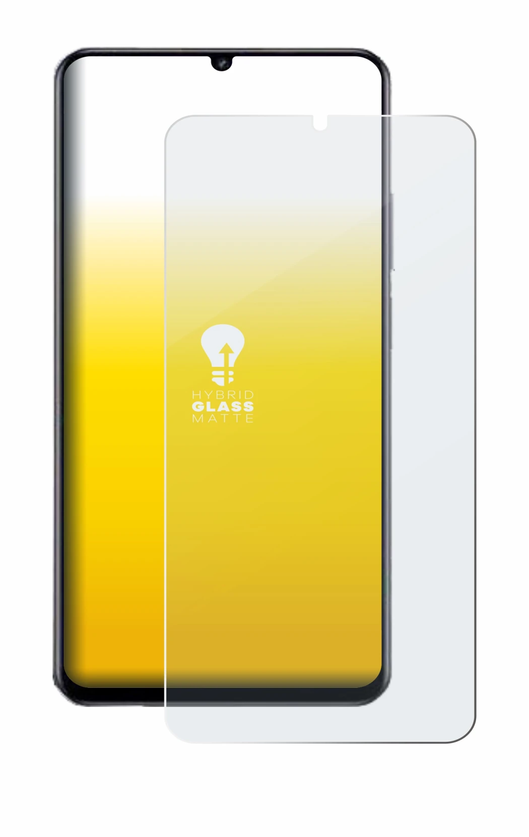 Image of the device realme Note 70 with a wide variety of screen protectors.