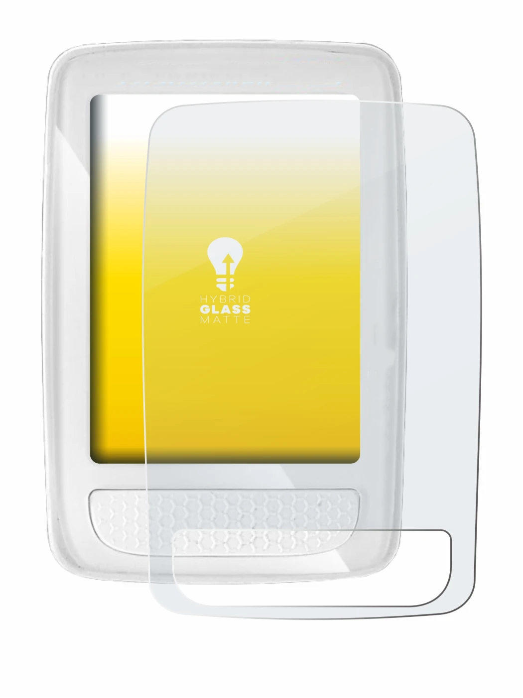 Image of the device Giant Axact 14W with a wide variety of screen protectors.