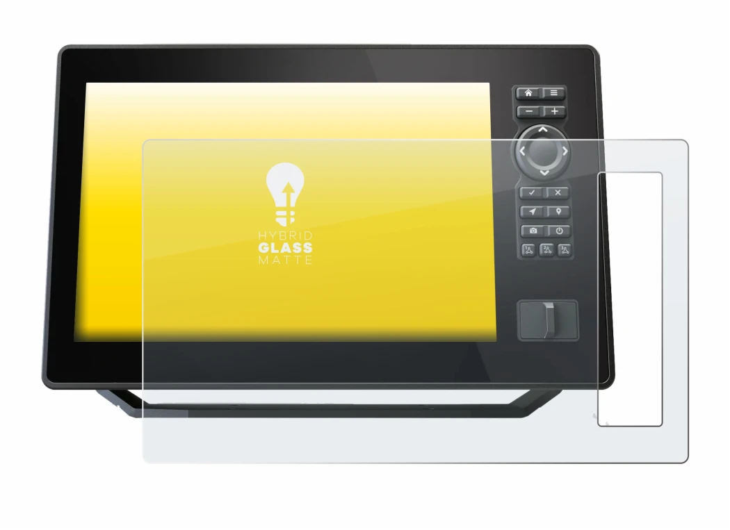 Image of the device Humminbird Xplore 9 with a wide variety of screen protectors.