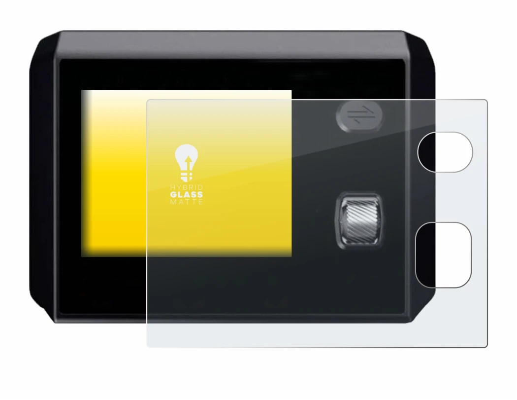 Image of the device SkyRC MC5000 with a wide variety of screen protectors.