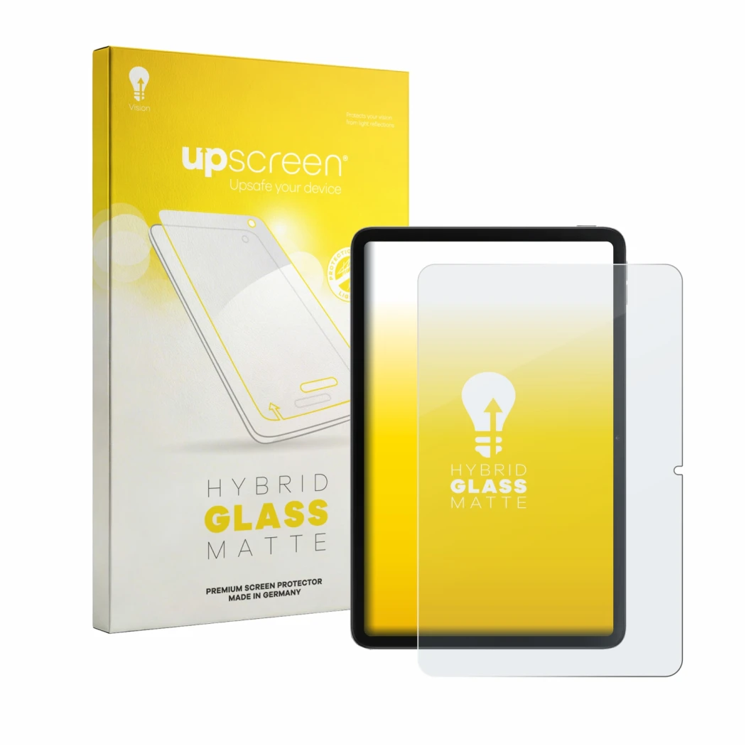 Front side of a product packaging with the brand logo upscreen. Next to it is the device Xiaomi Redmi Pad 2 9.7 shown with the