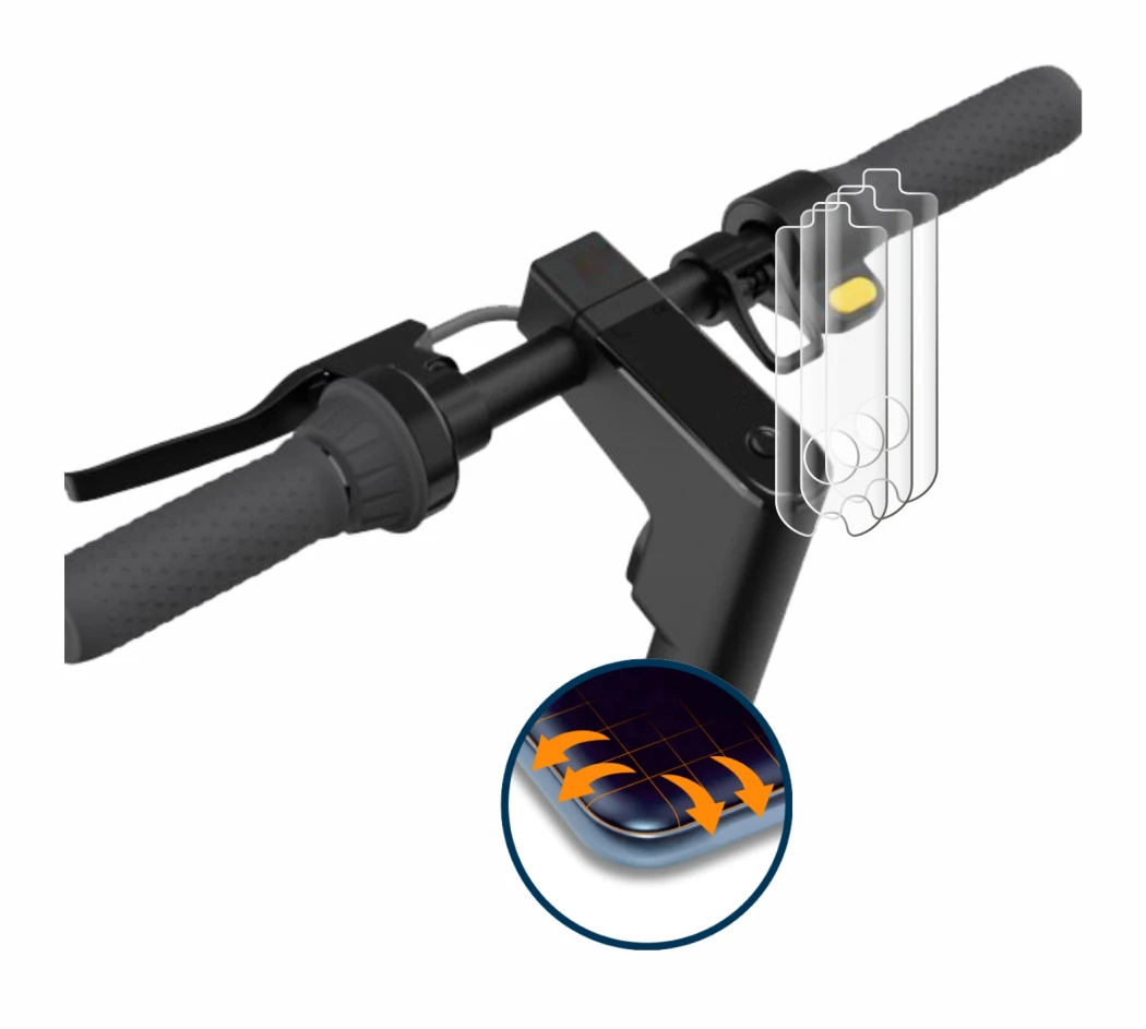 Image of the device Segway Ninebot KickScooter MAX G30D II with a wide variety of screen protectors.