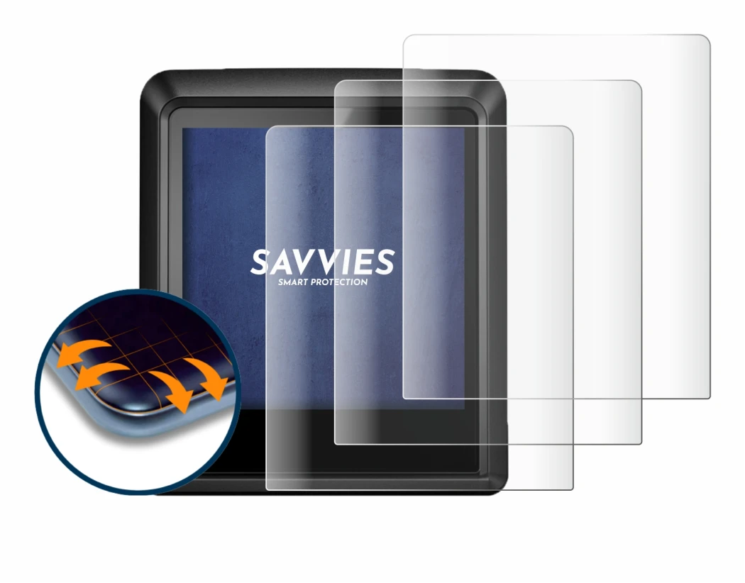Image of the device Bosch Intuvia 100 with a wide variety of screen protectors.