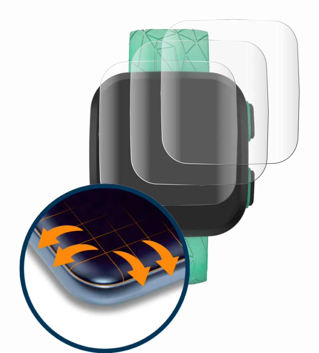 Image of the device Garmin Bounce with a wide variety of screen protectors.