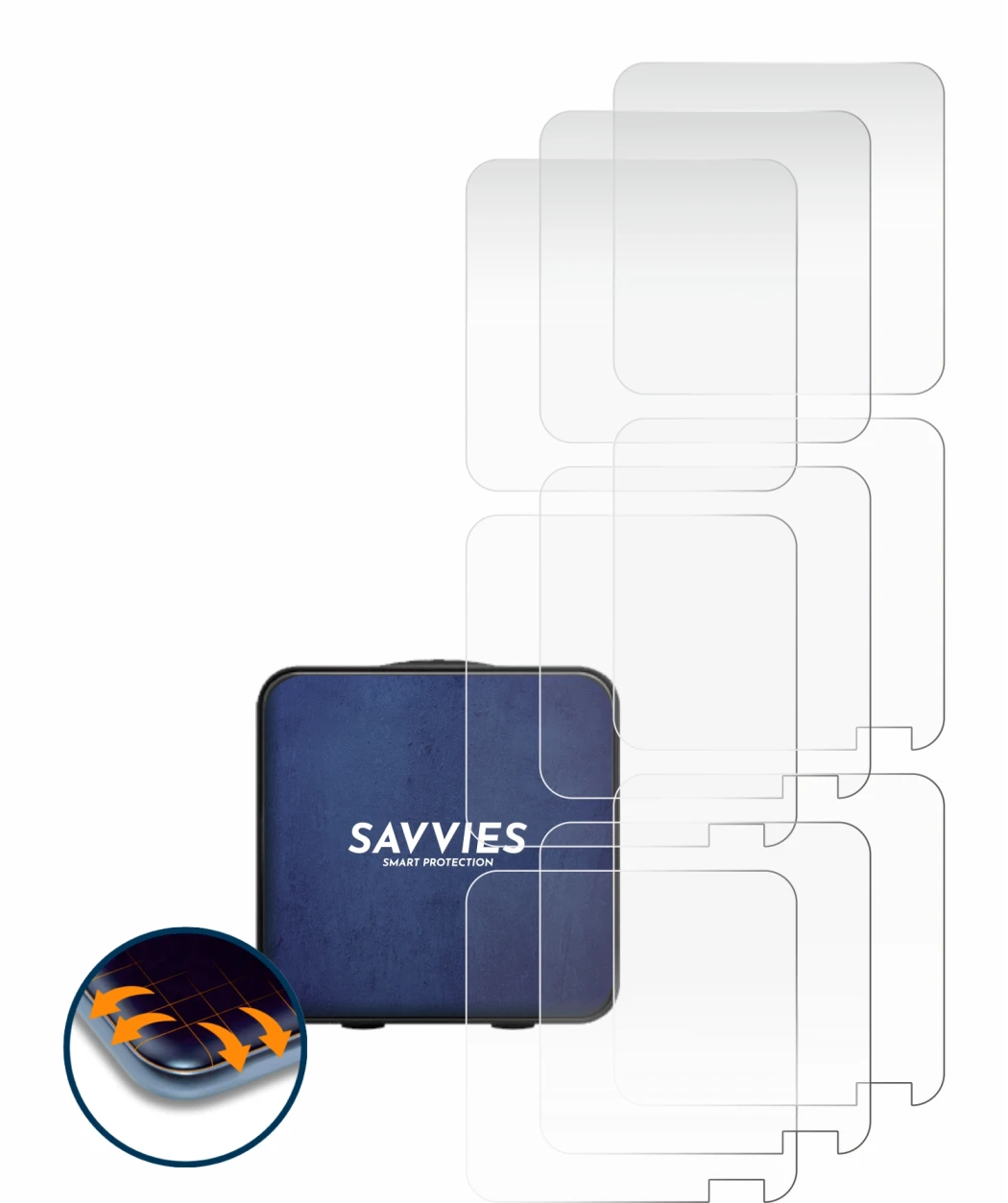 Image of the device Rode Wireless Pro with a wide variety of screen protectors.