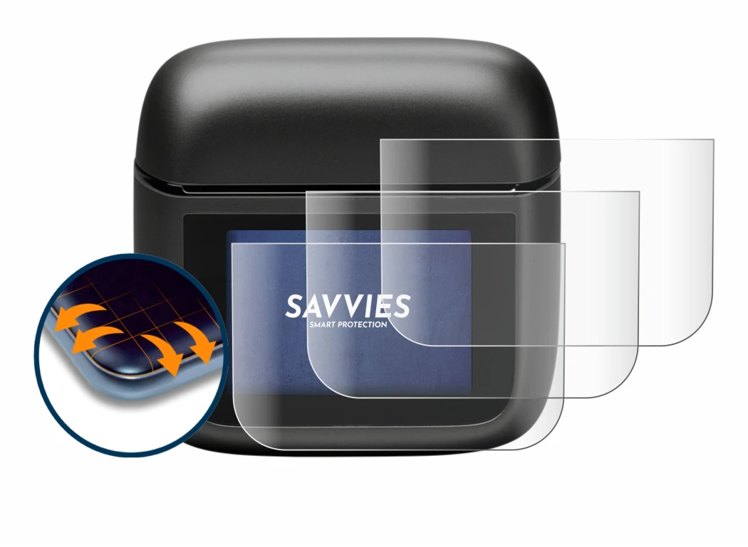 Image of the device JBL Tour Pro 3 with a wide variety of screen protectors.