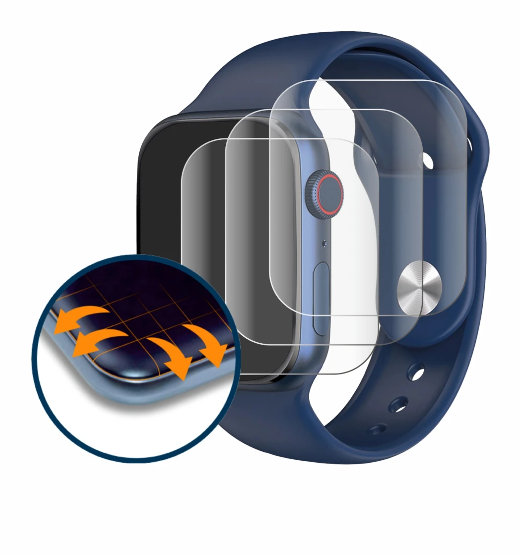 Image of the device KSIX Urban 4 with a wide variety of screen protectors.