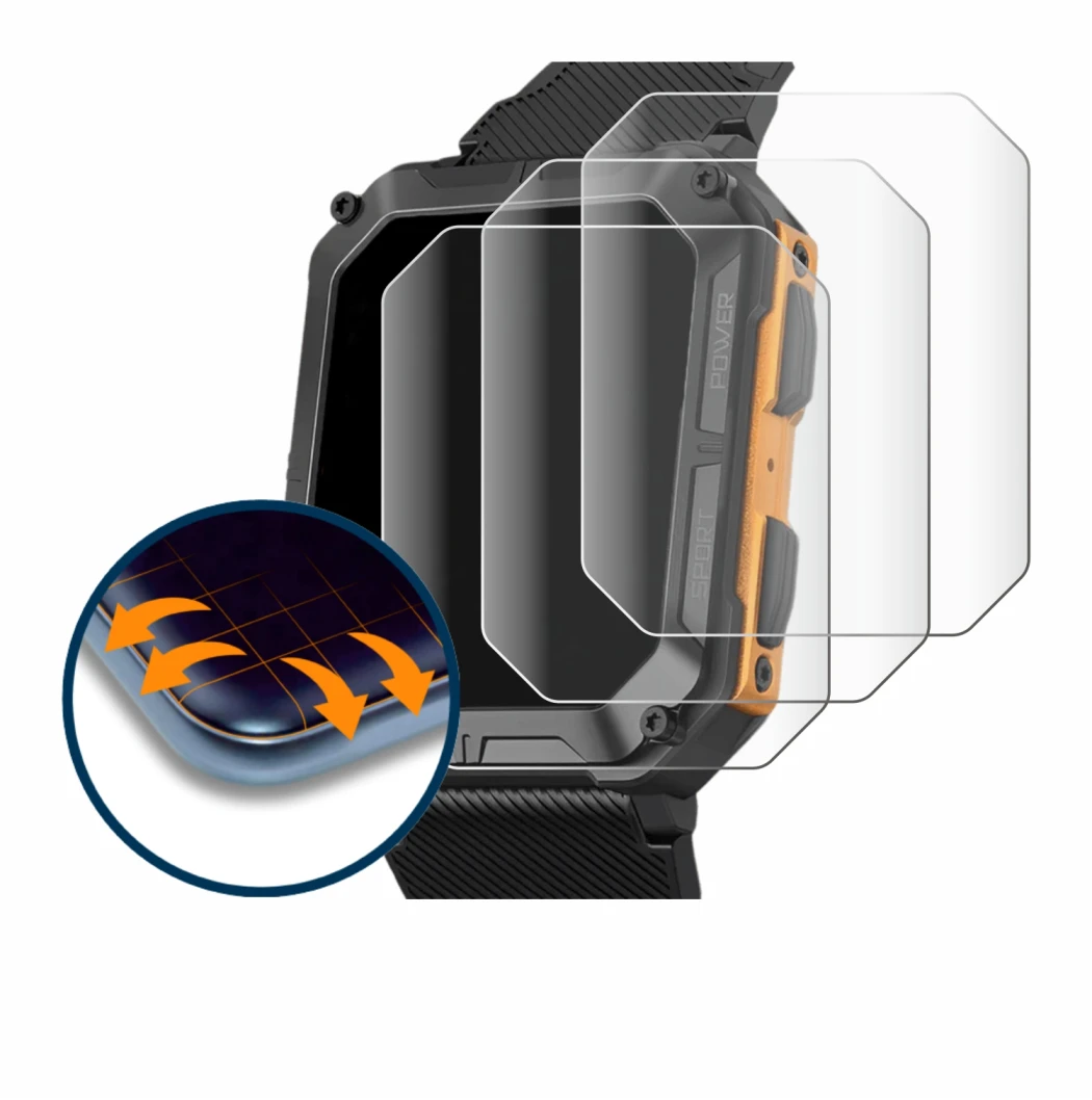 Image of the device Stahlgear Thor with a wide variety of screen protectors.