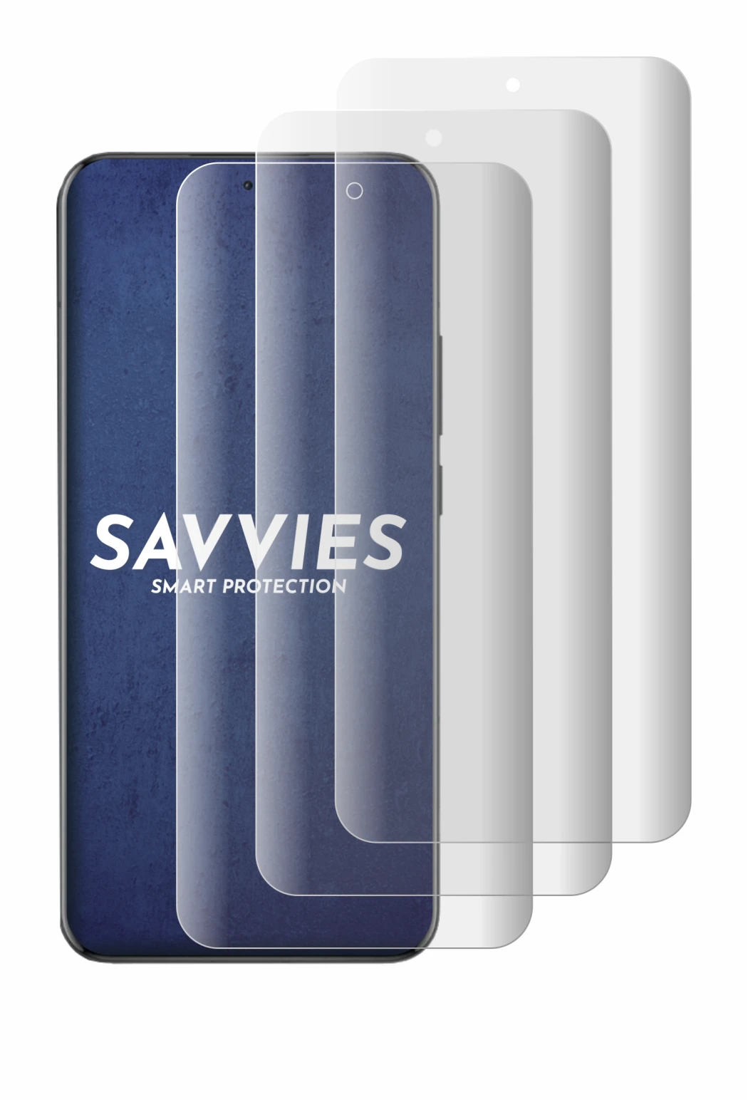 Image of the device Oppo Reno 13 Pro with a wide variety of screen protectors.