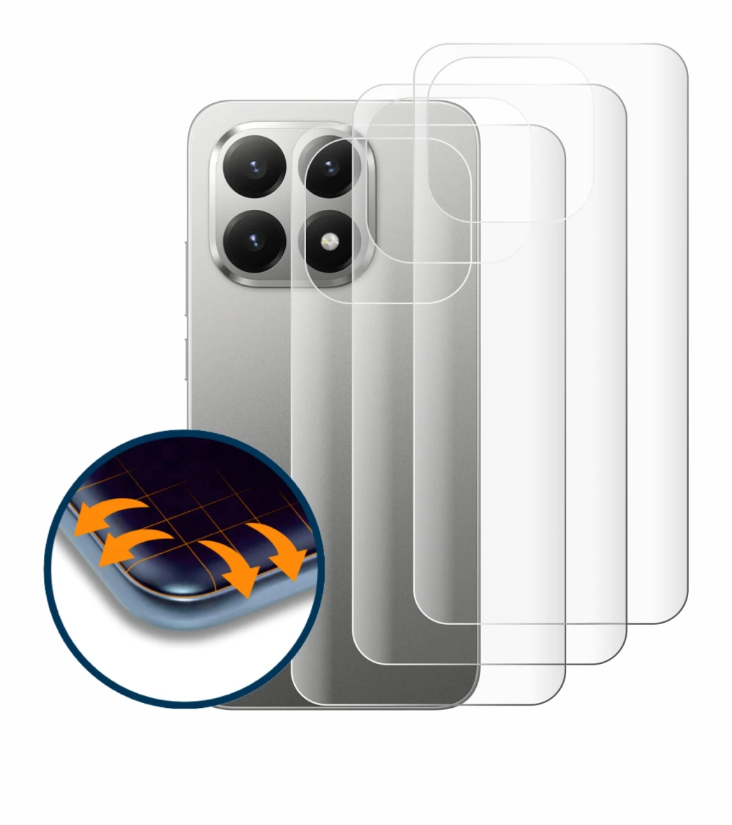 Image of the device Xiaomi 15T (Back) with a wide variety of screen protectors.