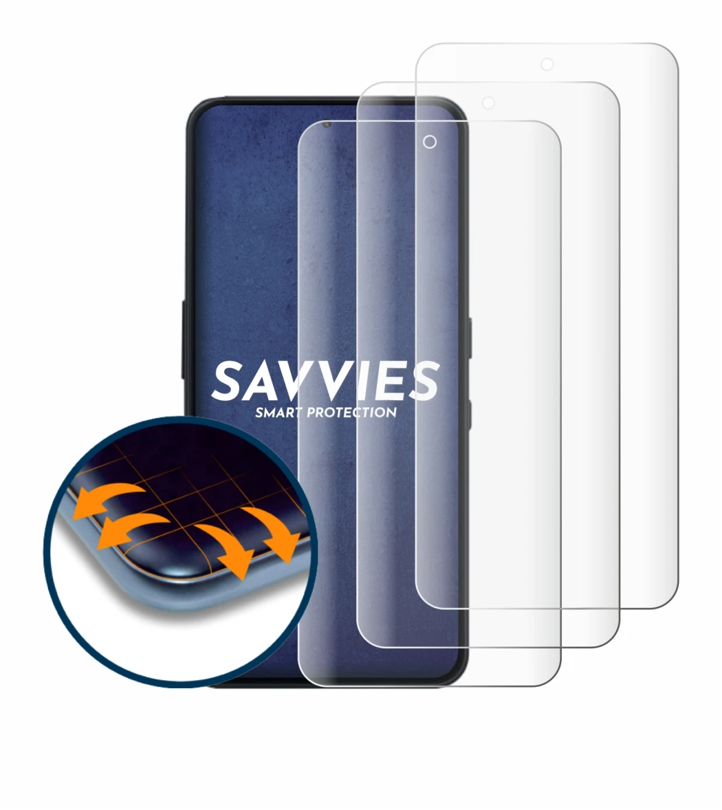 Image of the device Nothing Phone (3a) Lite with a wide variety of screen protectors.