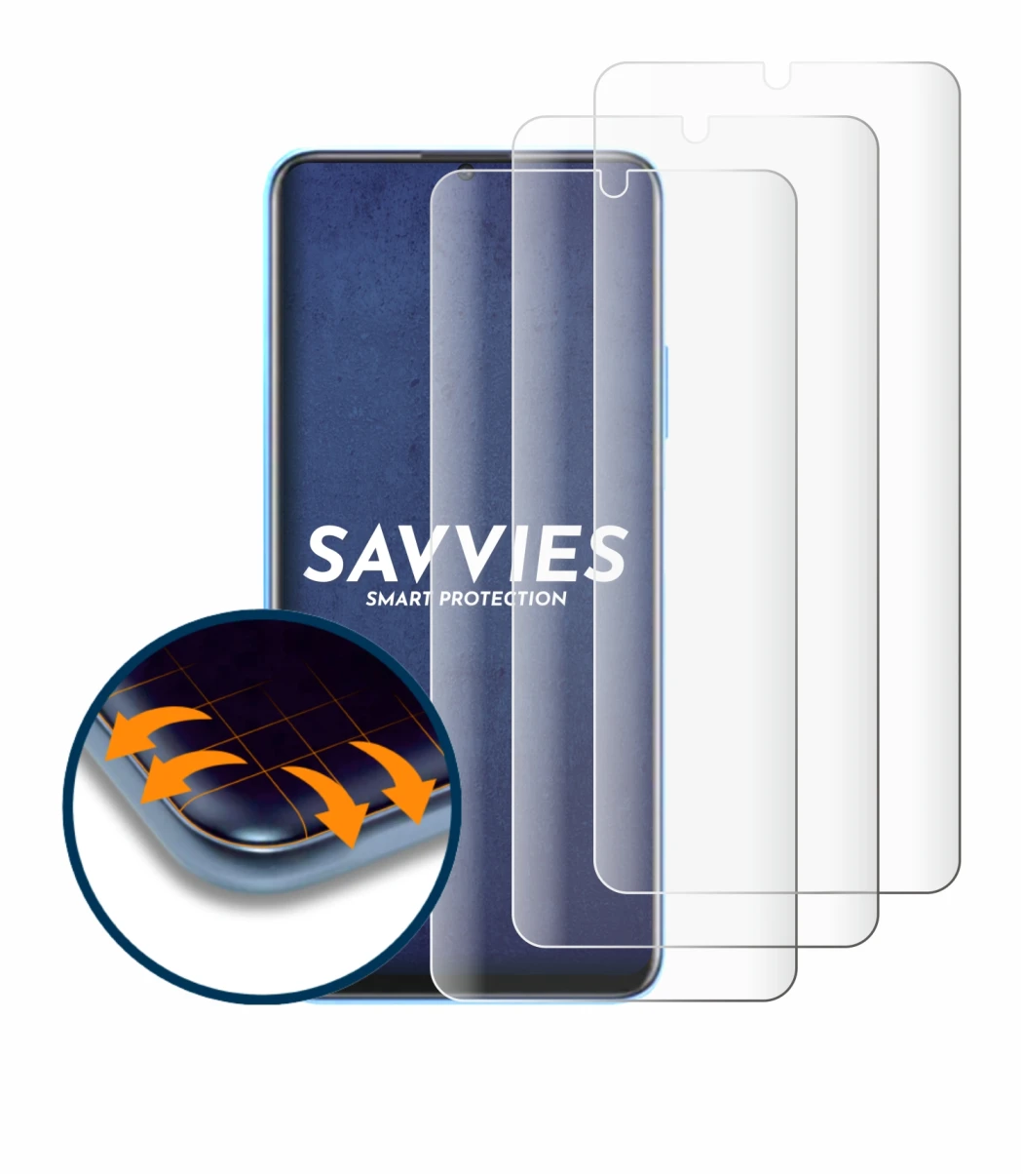 Image of the device Huawei Enjoy 70z with a wide variety of screen protectors.