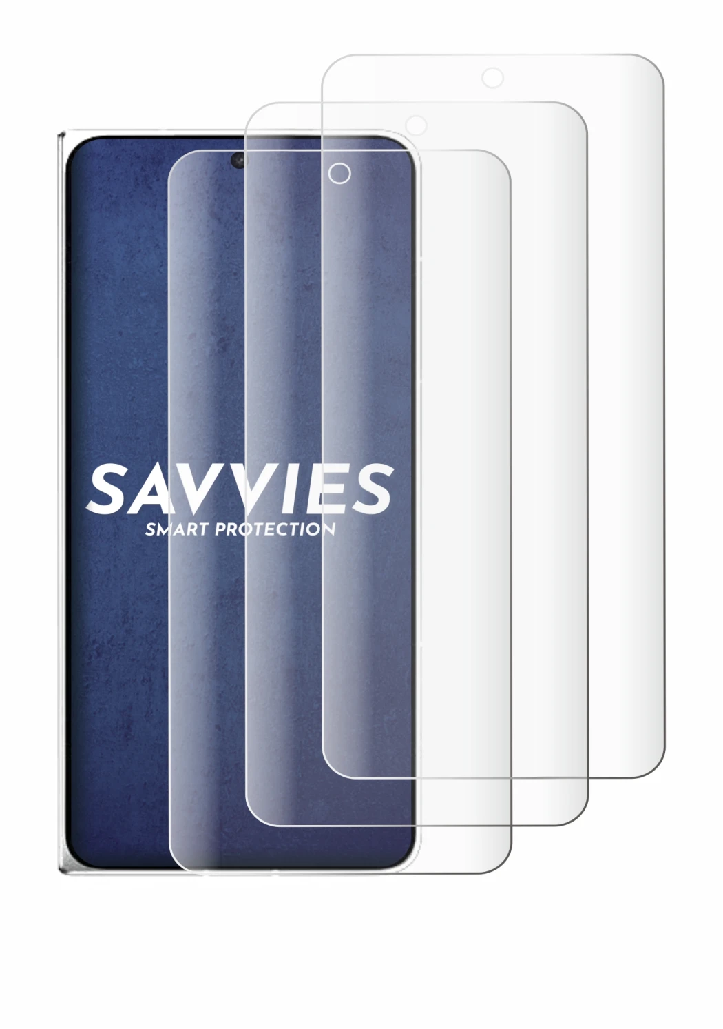 Image of the device Oppo Find N6 with a wide variety of screen protectors.