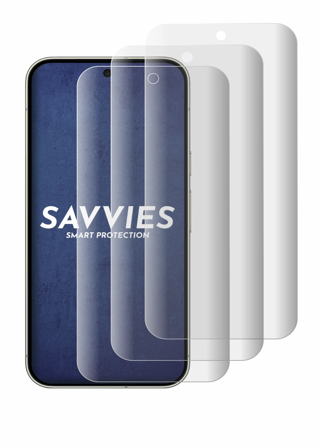 Image of the device Google Pixel 11 Pro XL with a wide variety of screen protectors.