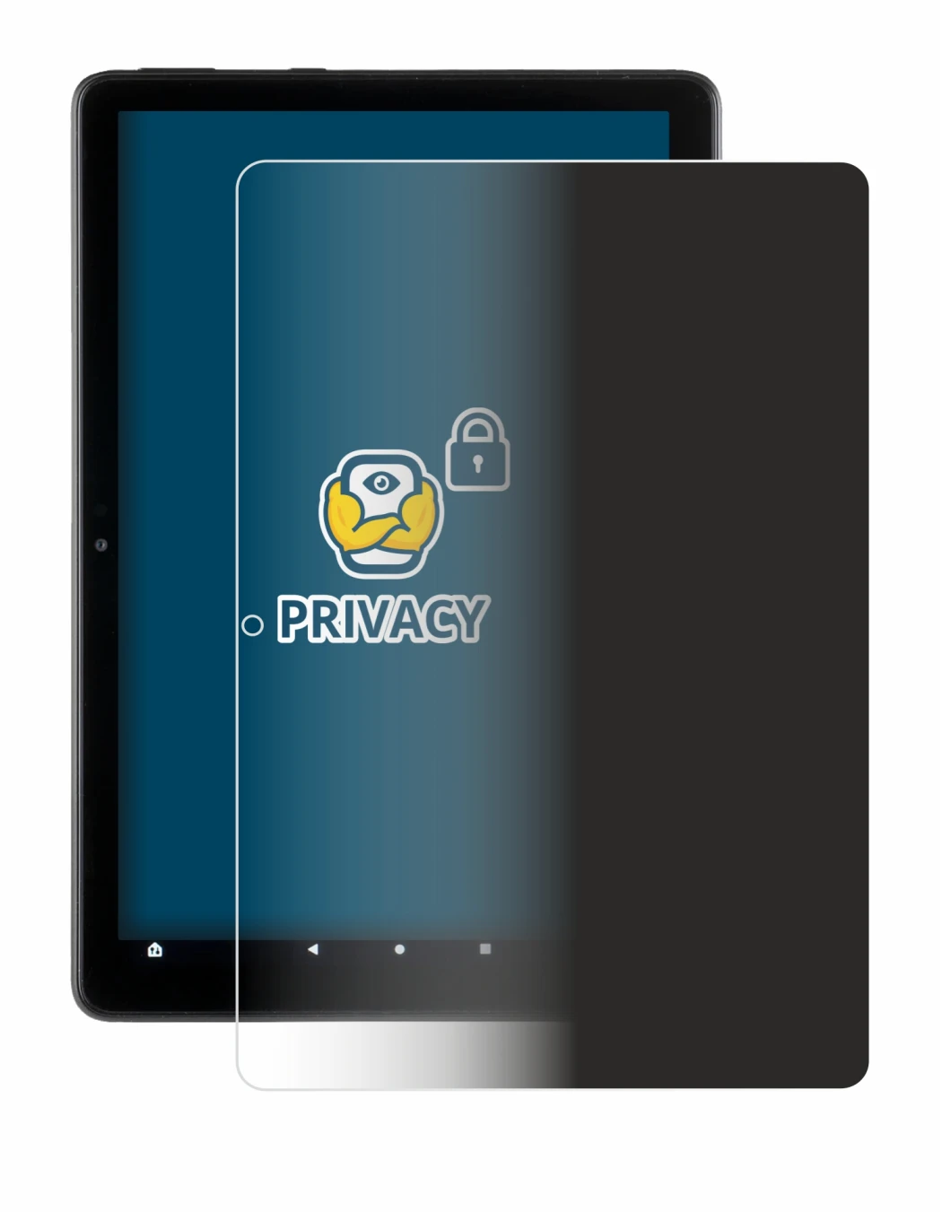 Image of the device Amazon Fire HD 10 2021 (11th Gen.) with a wide variety of screen protectors.